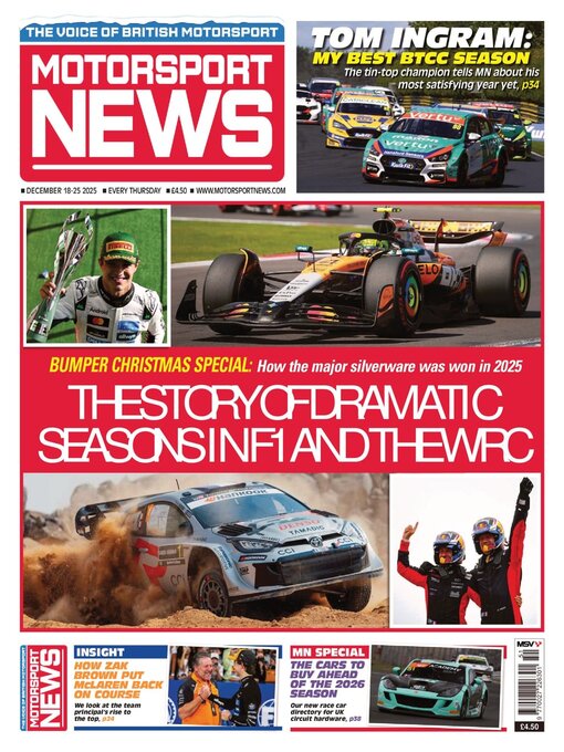 Title details for Motorsport News by Kelsey Publishing Ltd - Available